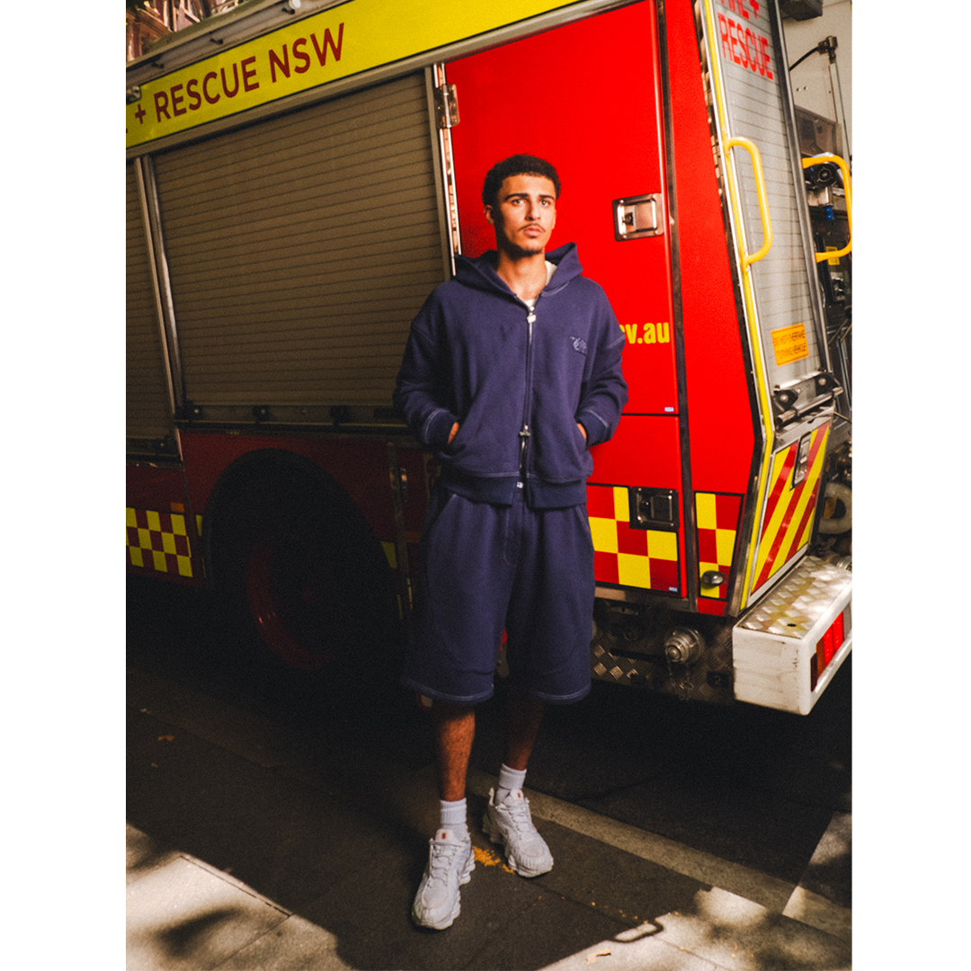 Everyday Punch Shorts - Navy - Effn Clothing