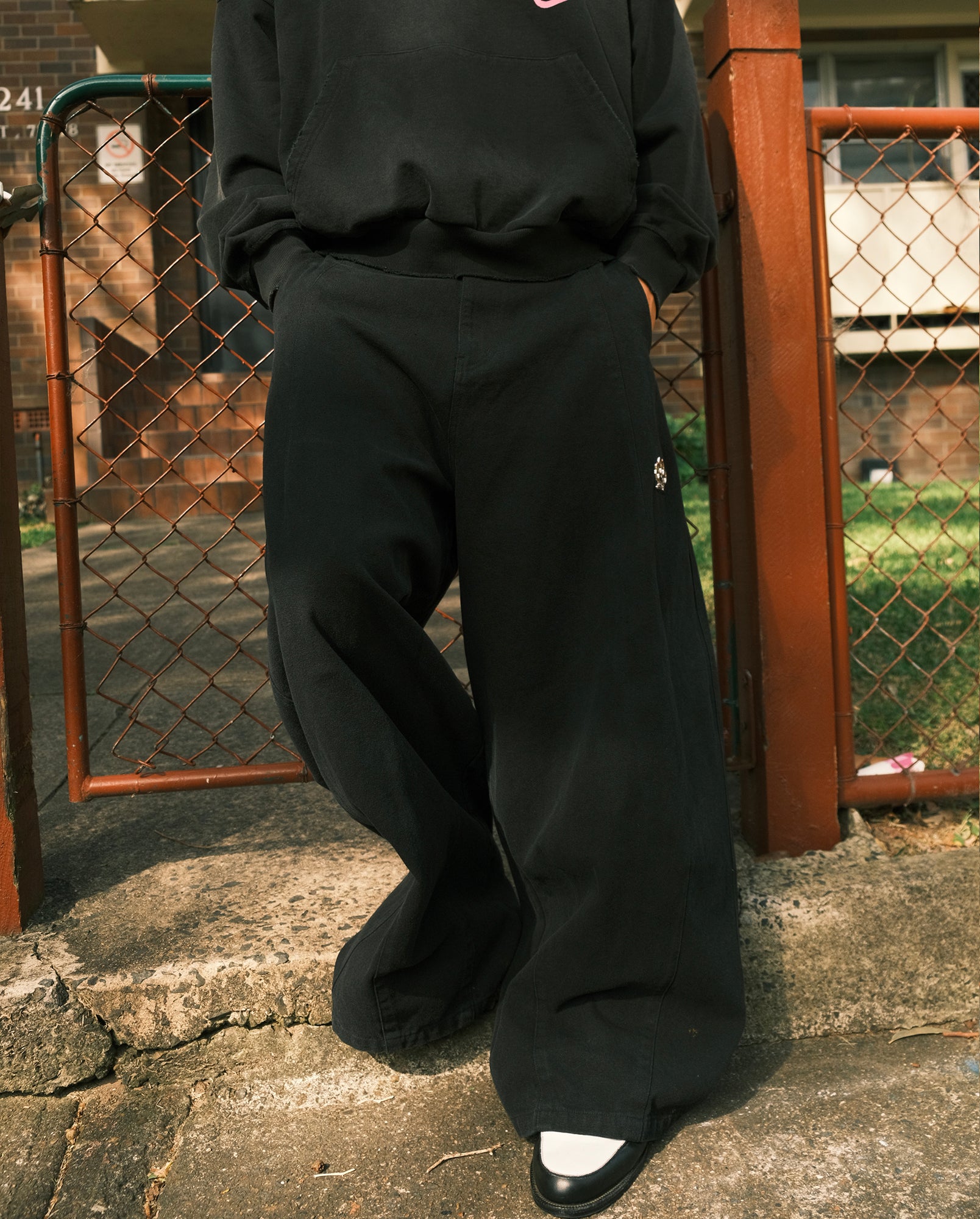 Big Boy Pants - Vintage Black - Effn Clothing