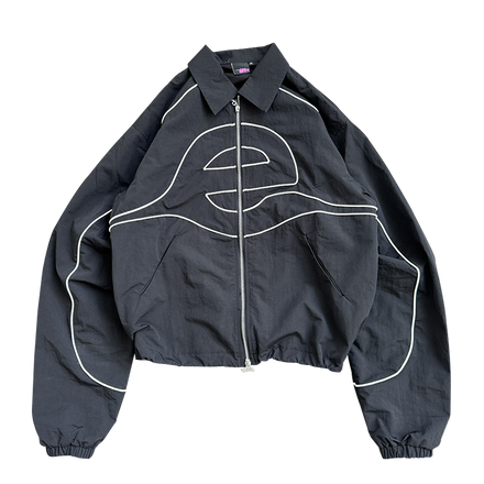 Curbside Track Jacket - Black - Effn Clothing