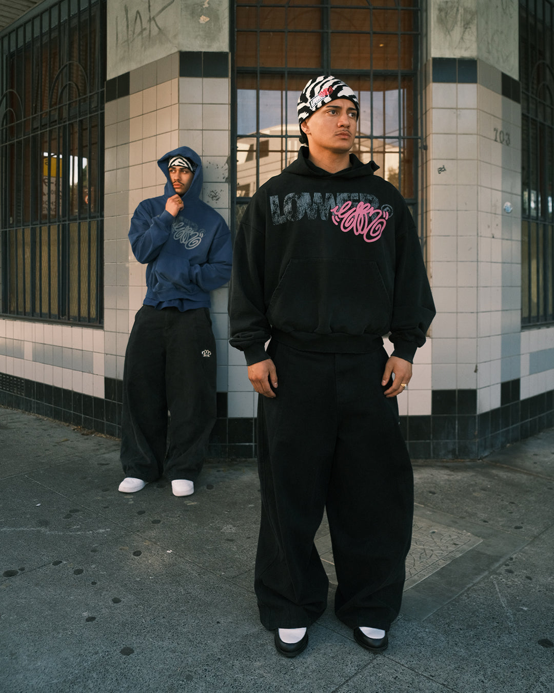 Vandal Hoodie - Vintage Black - Effn Clothing