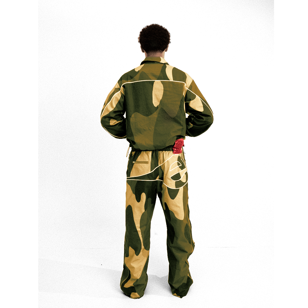 Curbside Track Pant - Camo - Effn Clothing