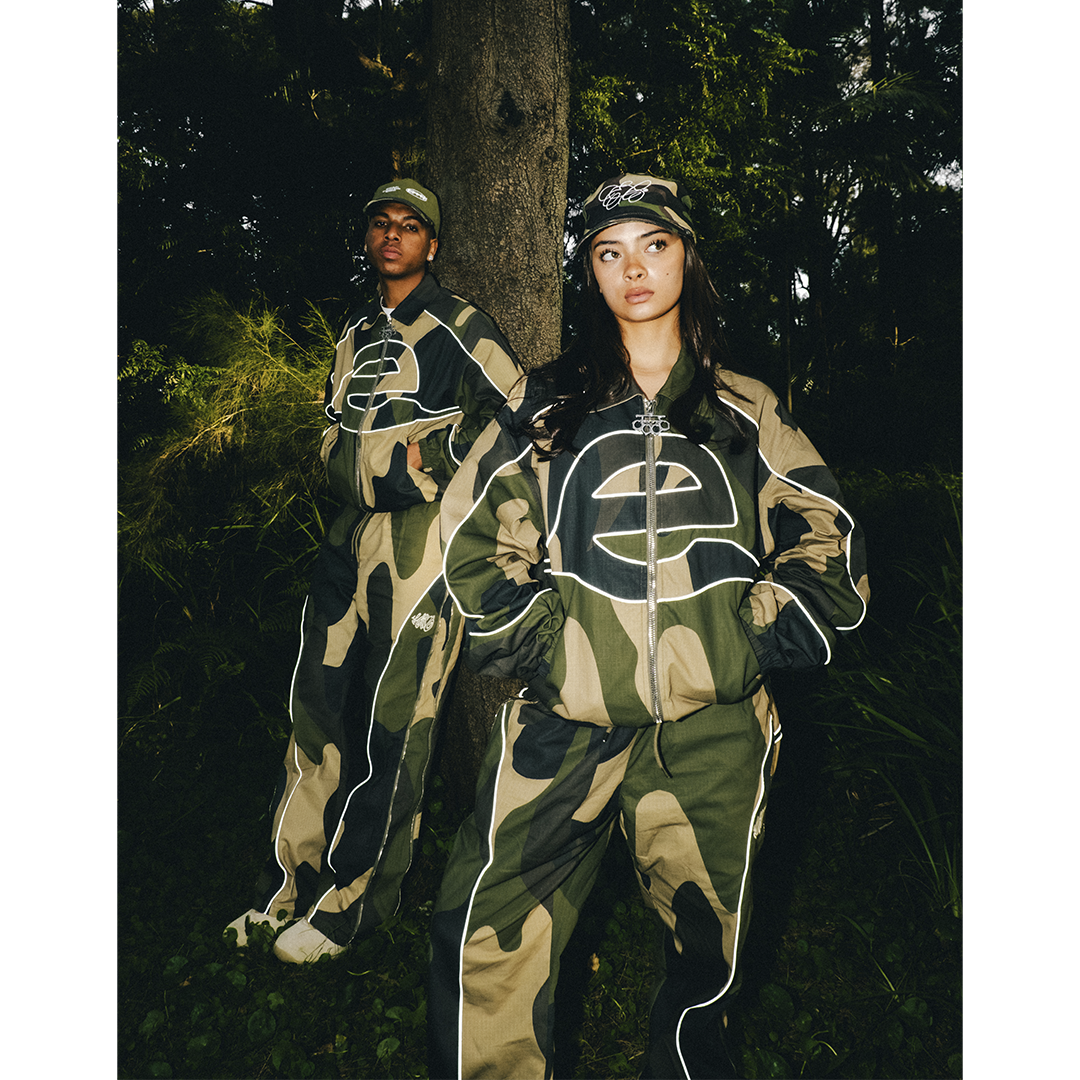 Curbside Track Pant - Camo - Effn Clothing