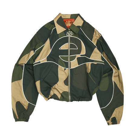 Curbside Track Jacket - Camo - Effn Clothing
