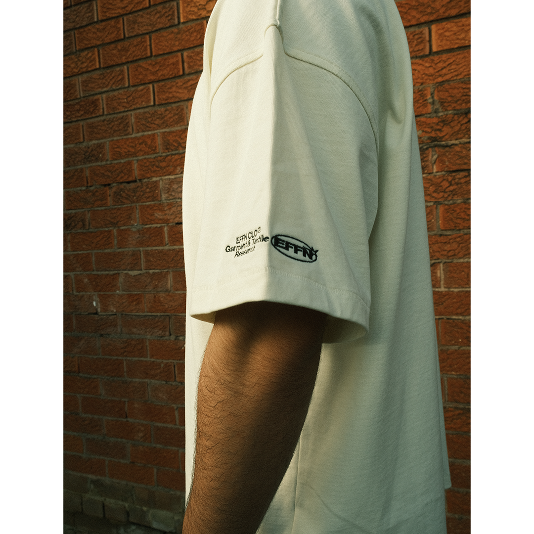 Everyday Plain Tee - Cream - Effn Clothing