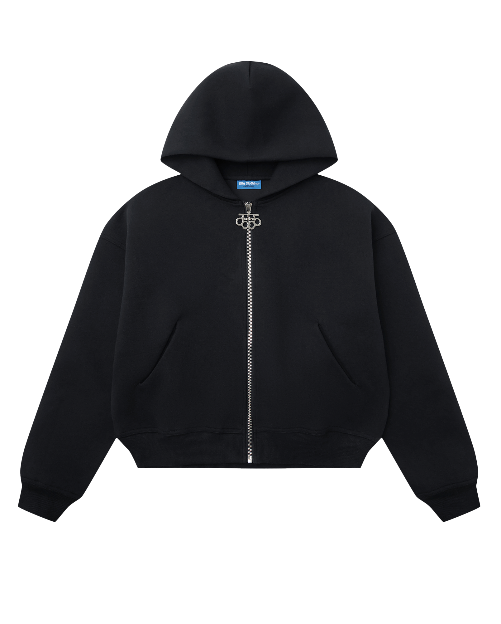 Knuckle Busta Hoodie - Black - Effn Clothing