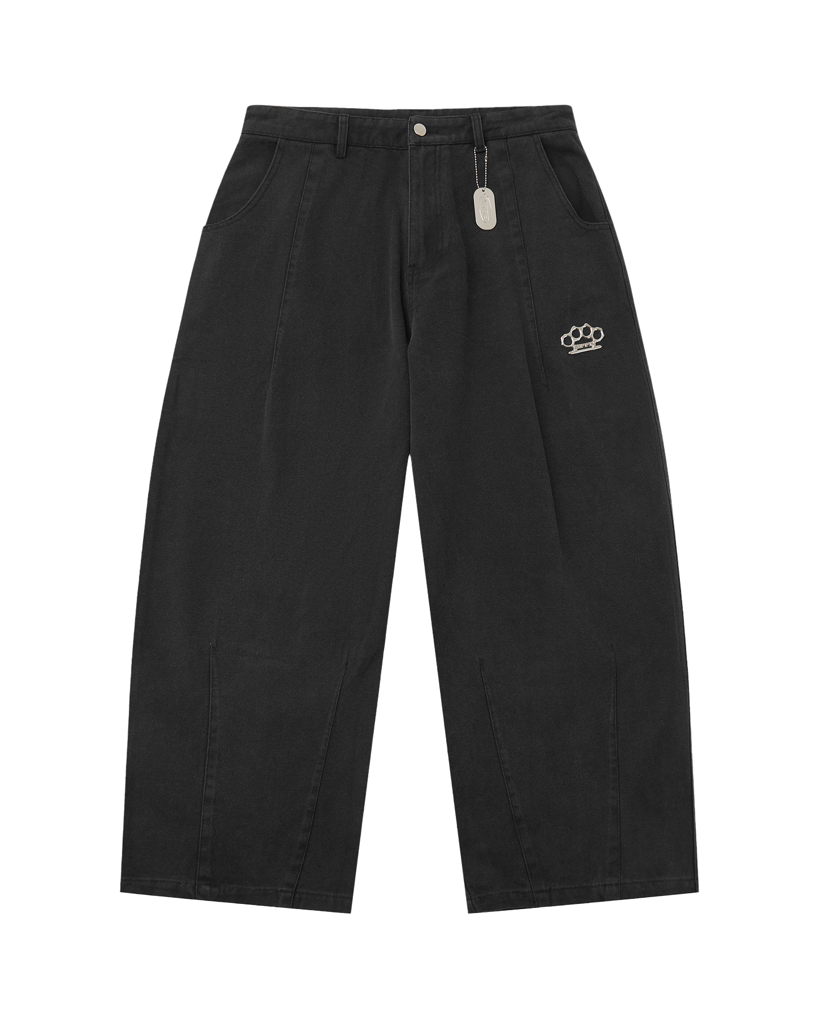 Big Boy Pants - Vintage Black - Effn Clothing