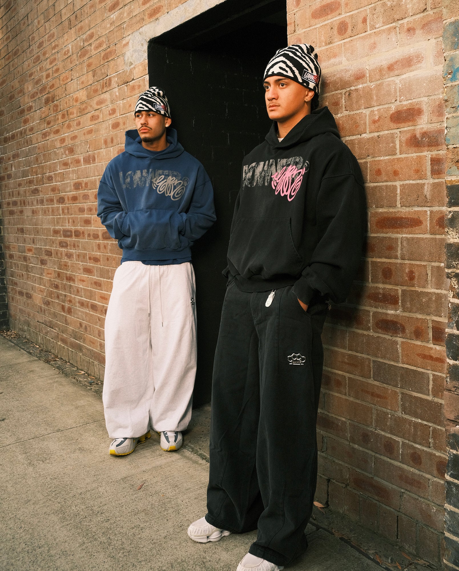 Effn x Lower Beanie - Zebra - Effn Clothing