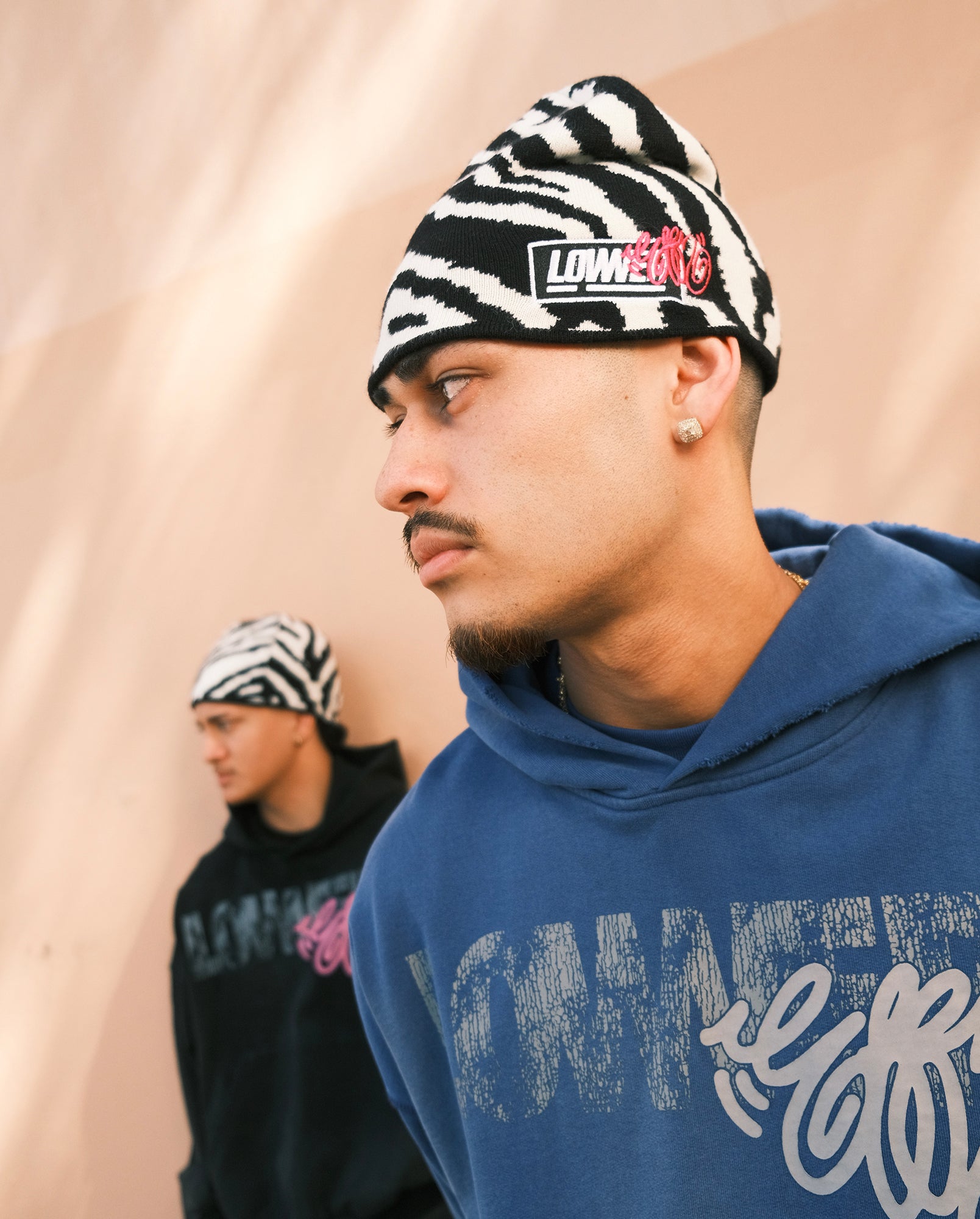 Effn x Lower Beanie - Zebra - Effn Clothing
