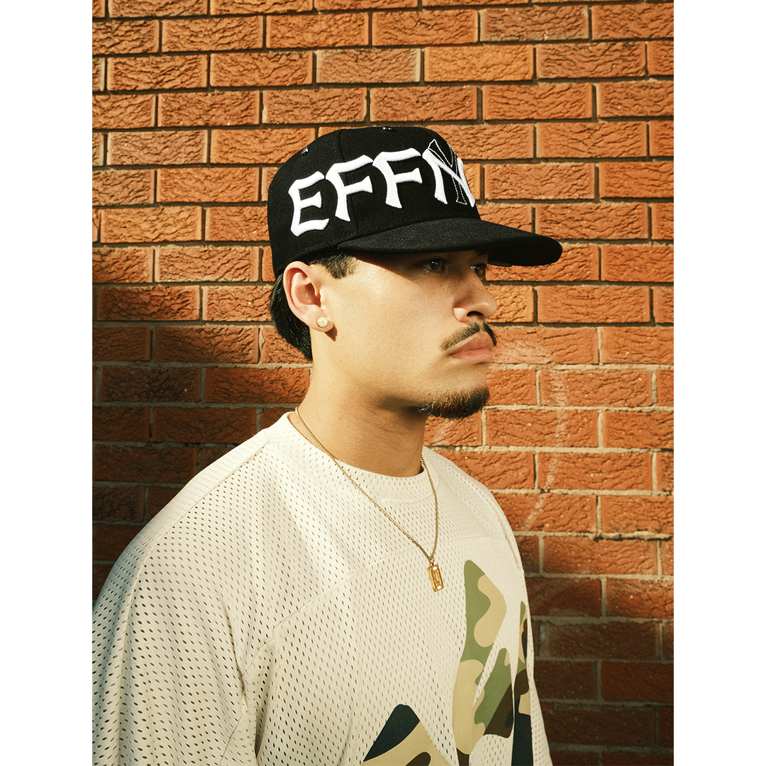 EFFN/Y Fitted Hat - Black - Effn Clothing