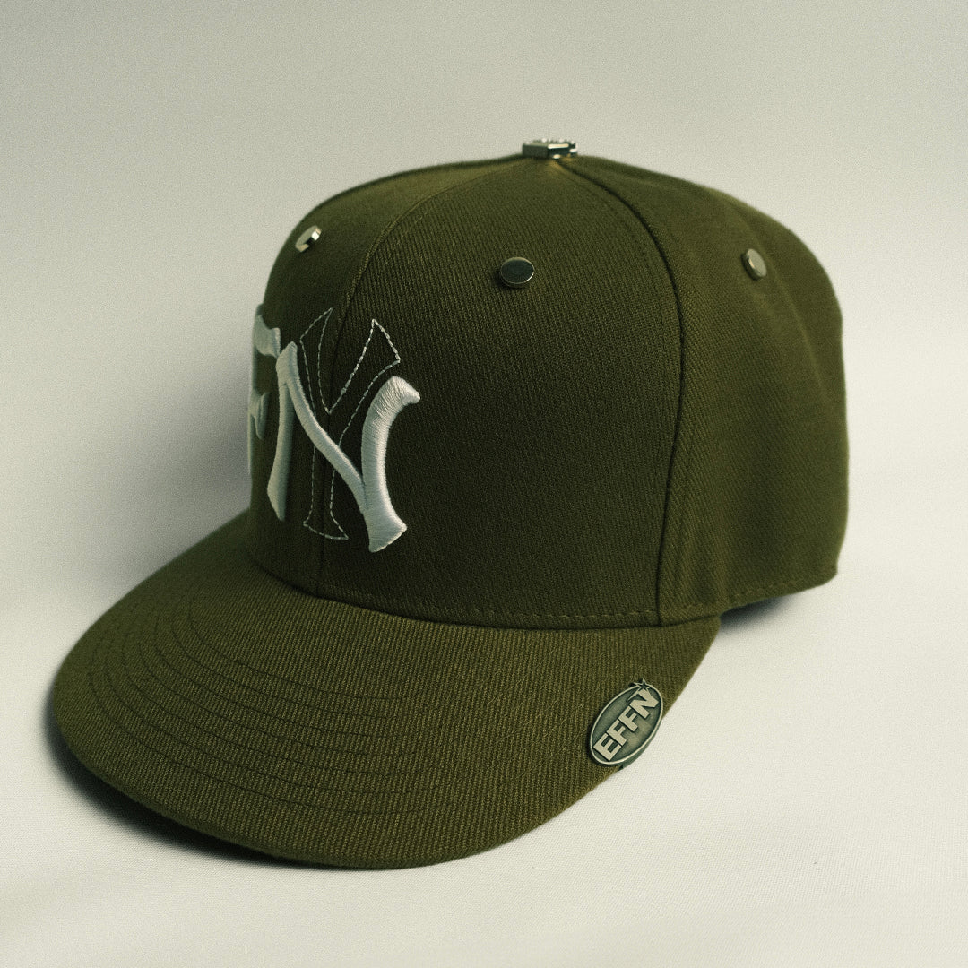 EFFN/Y Fitted Hat - Forest Green - Effn Clothing