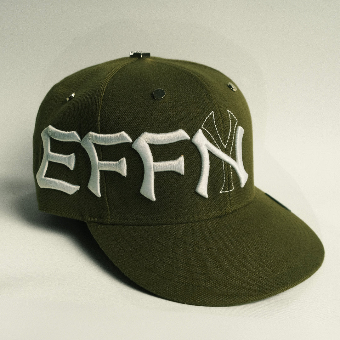 EFFN/Y Fitted Hat - Forest Green - Effn Clothing