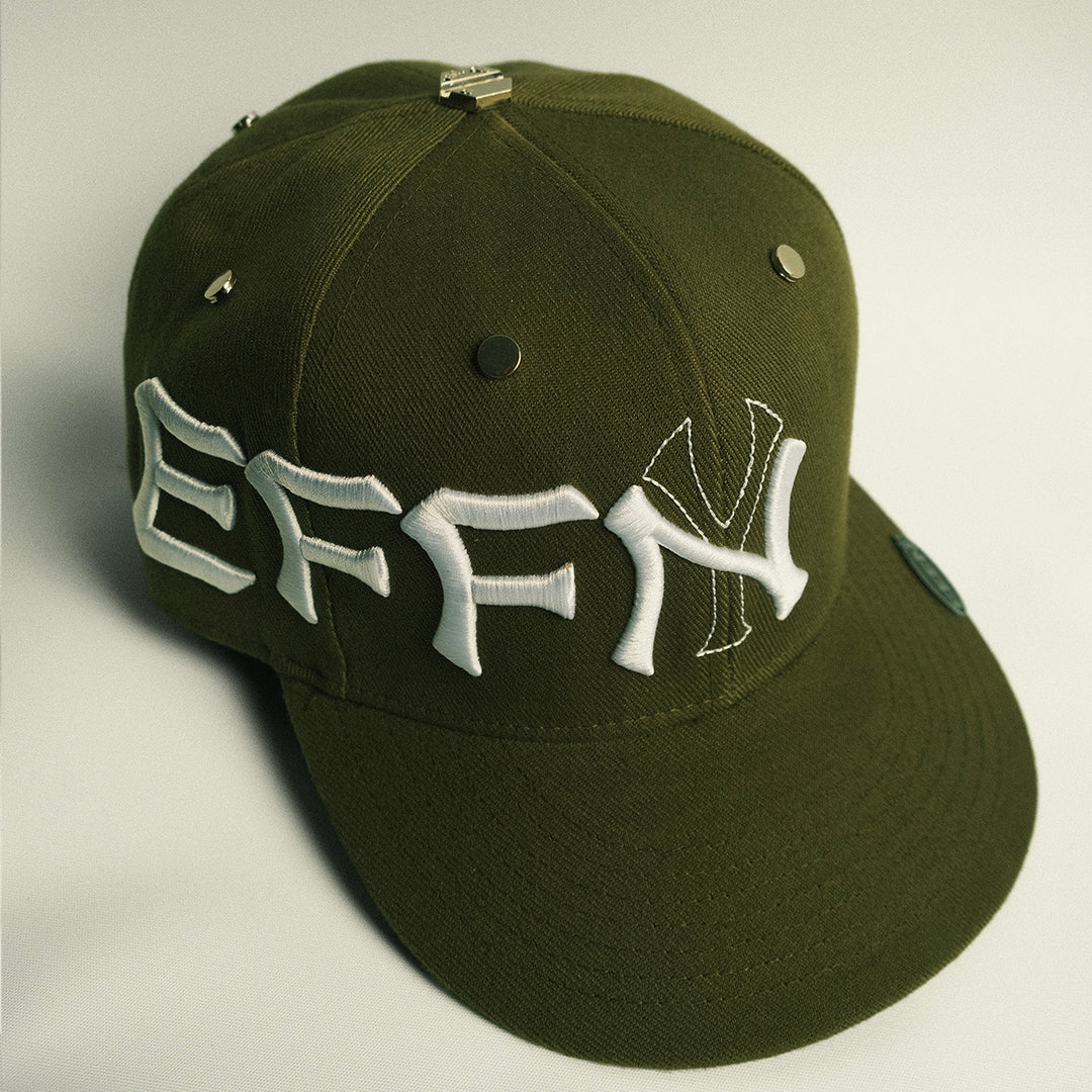 EFFN/Y Fitted Hat - Forest Green - Effn Clothing