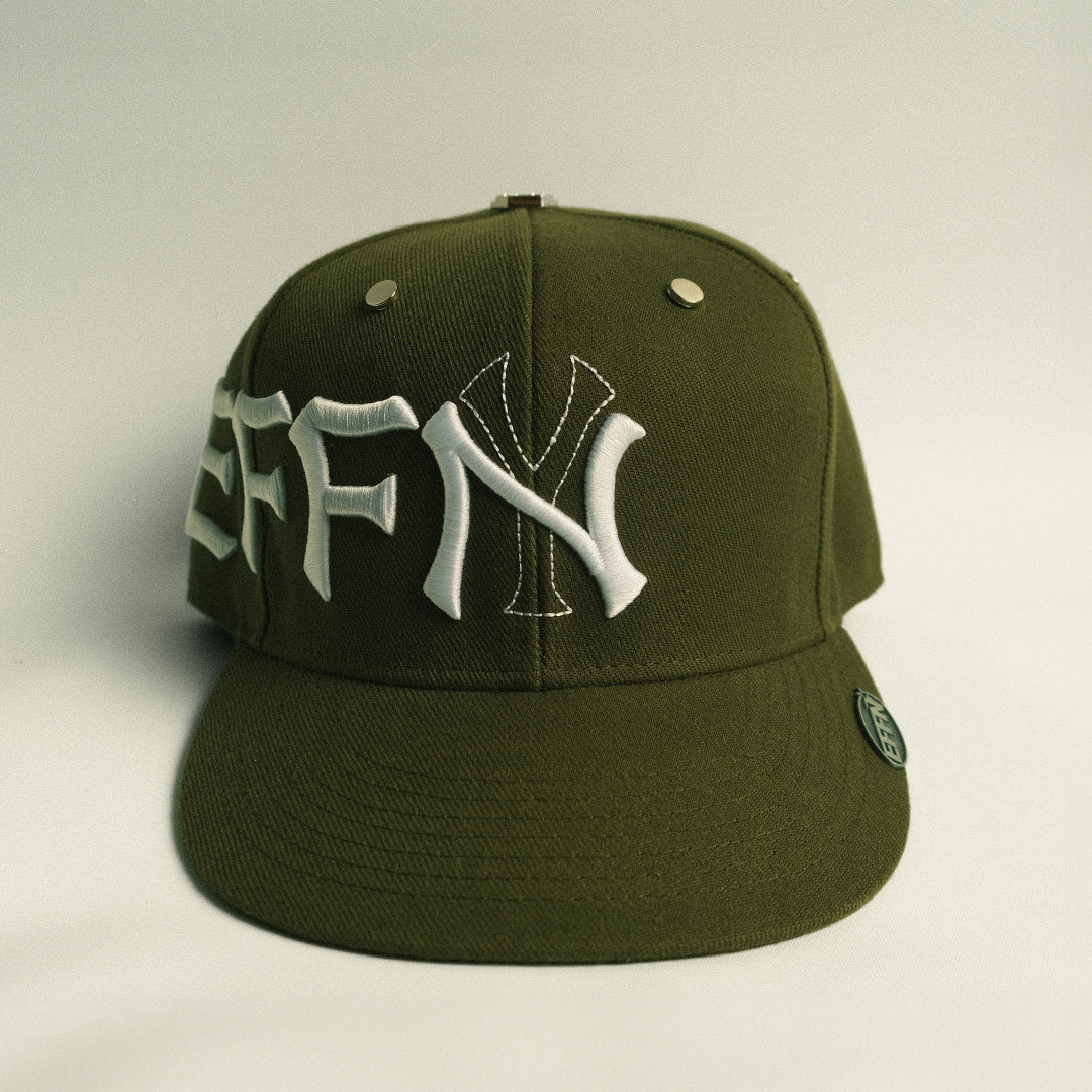 EFFN/Y Fitted Hat - Forest Green - Effn Clothing
