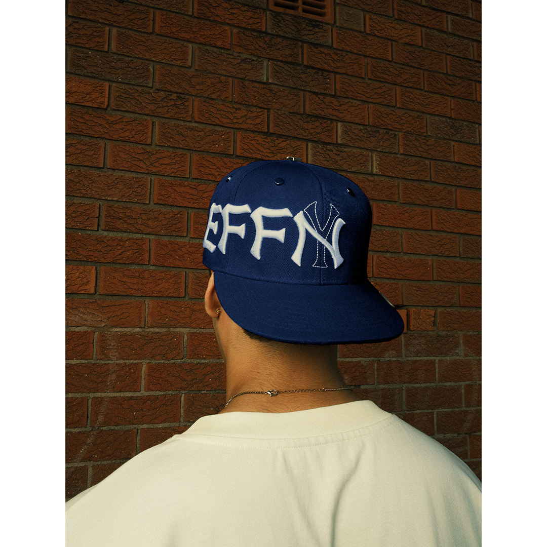 EFFN/Y Fitted Hat - Navy - Effn Clothing