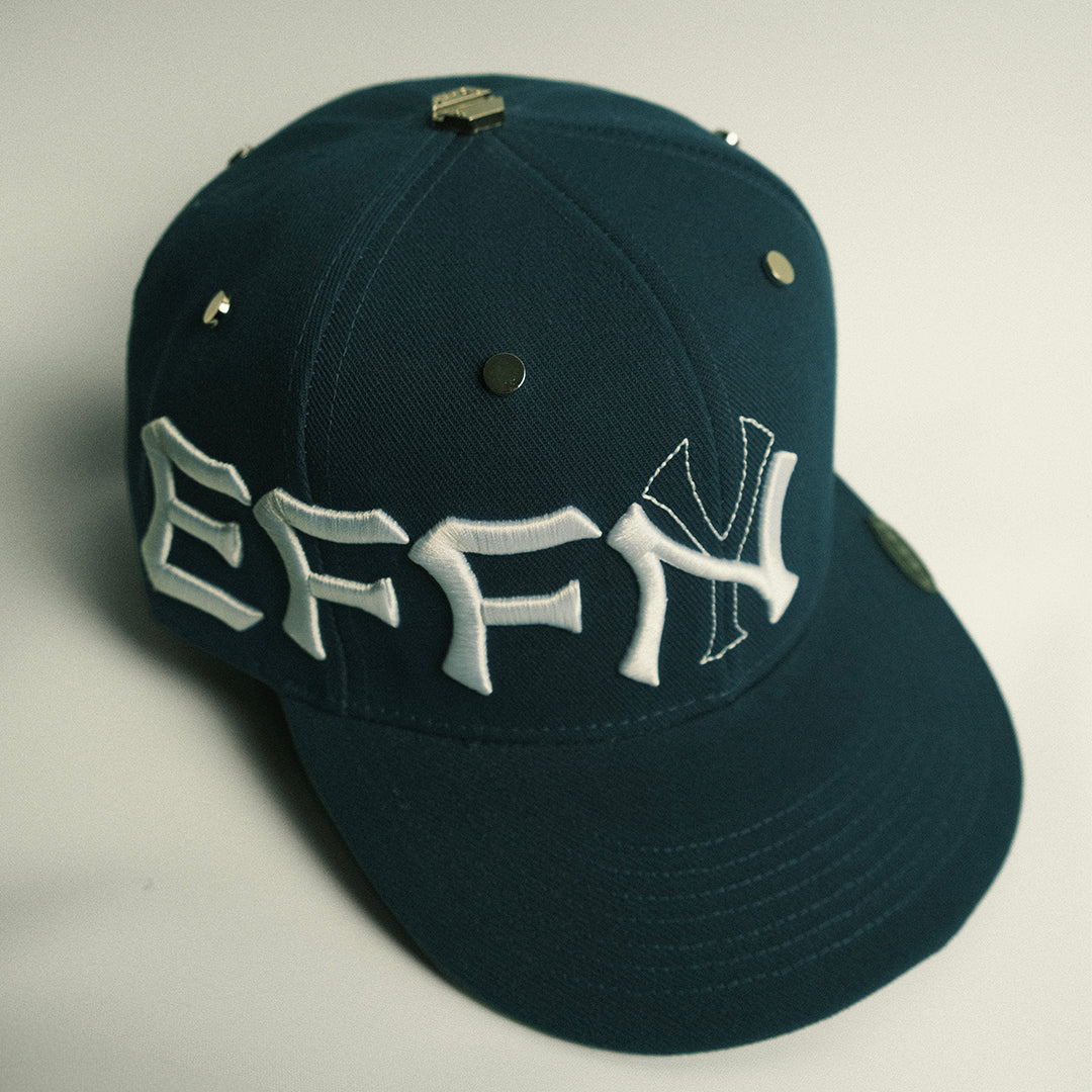 EFFN/Y Fitted Hat - Navy - Effn Clothing