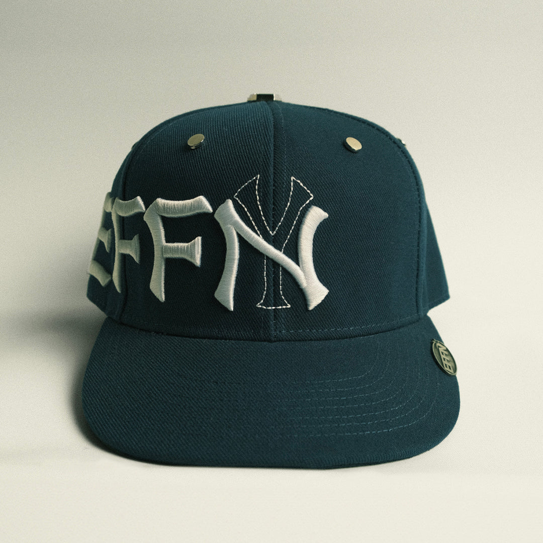 EFFN/Y Fitted Hat - Navy - Effn Clothing