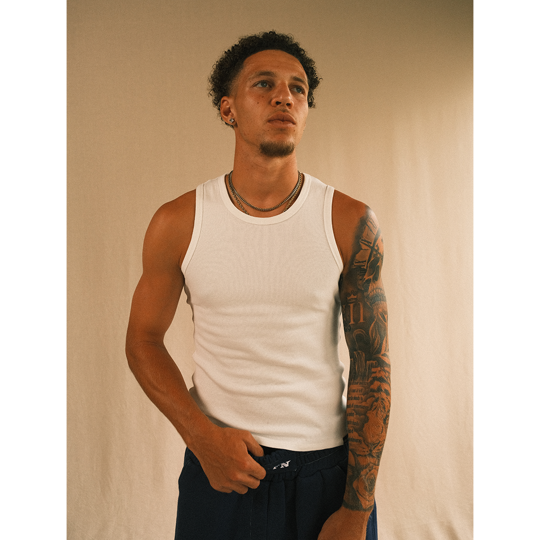 Everyday Tank - White - Effn Clothing